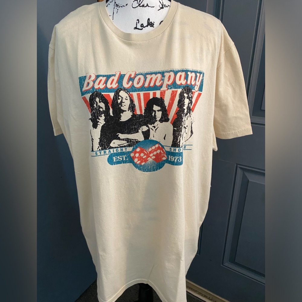 Men’s Lee graphic T XL With bad company on the front